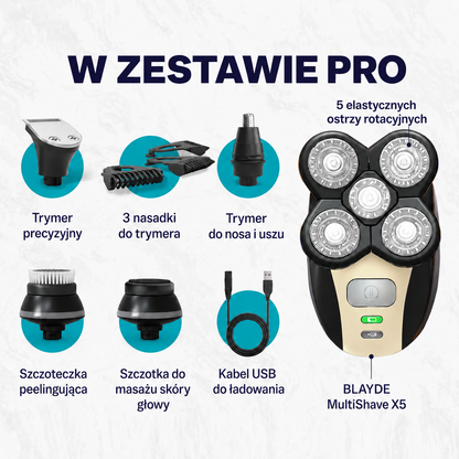 Golarka BLAYDE MultiShave X5™