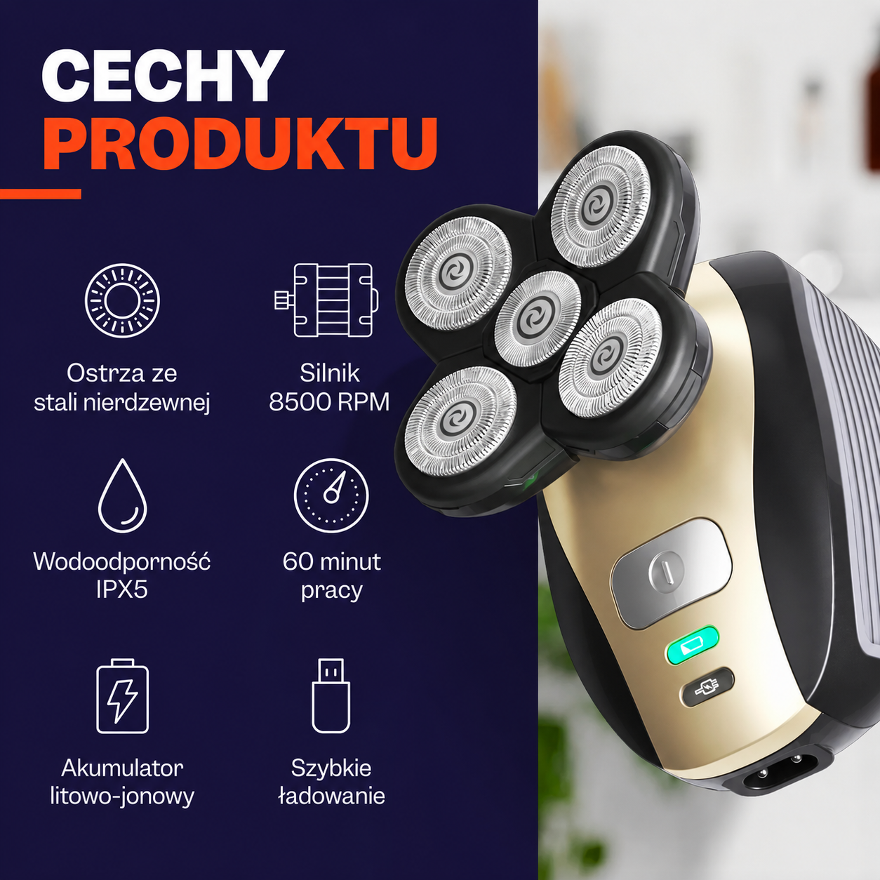 Golarka BLAYDE MultiShave X5™